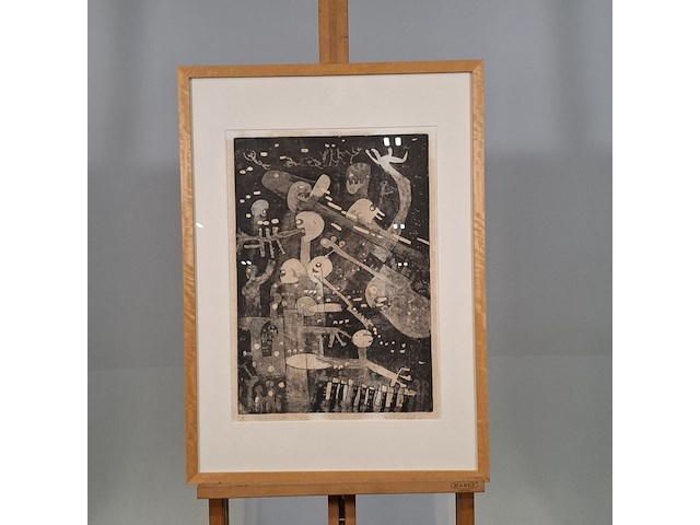 Afbeelding in lijst, rob claus, jam session, 1966 - afbeelding 1 van  8