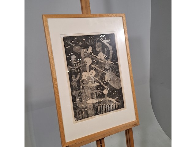 Afbeelding in lijst, rob claus, jam session, 1966 - afbeelding 2 van  8