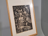 Afbeelding in lijst, rob claus, jam session, 1966 - afbeelding 2 van  8