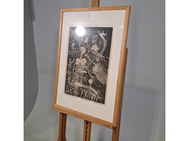 Afbeelding in lijst, rob claus, jam session, 1966 - afbeelding 3 van  8