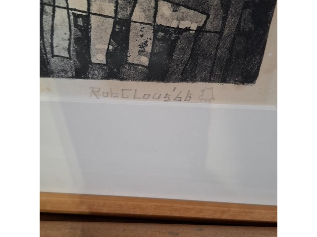 Afbeelding in lijst, rob claus, jam session, 1966 - afbeelding 4 van  8