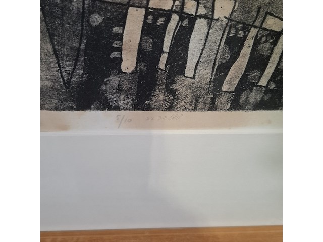 Afbeelding in lijst, rob claus, jam session, 1966 - afbeelding 6 van  8