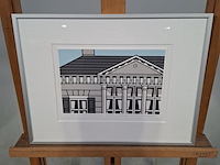 Afbeelding in lijst, rob van haayder, paviljoen de witte, scheveningen 76/100, 2014 - afbeelding 1 van  6