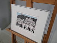 Afbeelding in lijst, rob van haayder, paviljoen de witte, scheveningen 76/100, 2014 - afbeelding 3 van  6