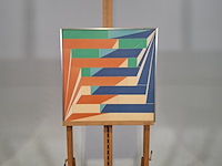 Afbeelding in lijst, s. gouka, compositie, 1977 - afbeelding 1 van  8