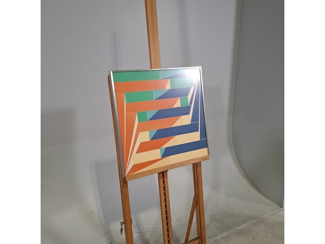 Afbeelding in lijst, s. gouka, compositie, 1977 - afbeelding 2 van  8
