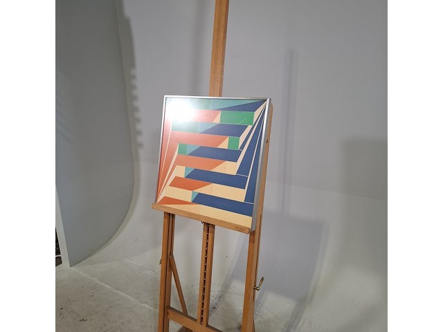 Afbeelding in lijst, s. gouka, compositie, 1977 - afbeelding 3 van  8