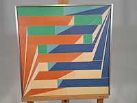 Afbeelding in lijst, s. gouka, compositie, 1977 - afbeelding 4 van  8