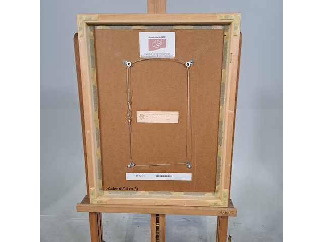 Afbeelding in lijst, ton frederiks, muur, 1976 - afbeelding 5 van  6