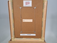 Afbeelding in lijst, ton frederiks, muur, 1976 - afbeelding 5 van  6