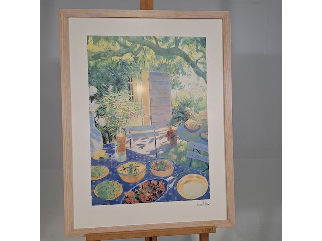 Afbeelding in lijst, u. herbst, zomer met tafel - afbeelding 5 van  8