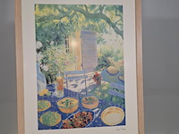 Afbeelding in lijst, u. herbst, zomer met tafel - afbeelding 5 van  8