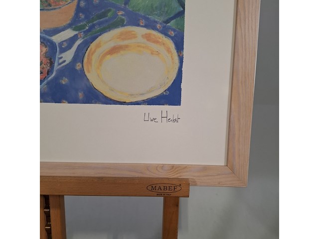 Afbeelding in lijst, u. herbst, zomer met tafel - afbeelding 6 van  8