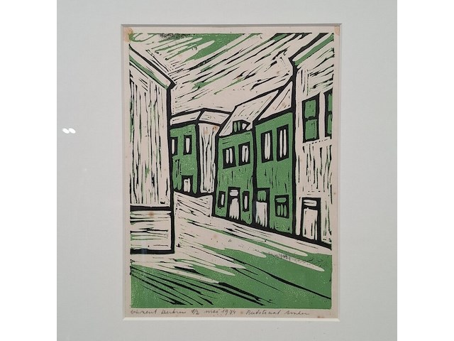 Afbeelding in lijst, v. derksen, 1974 - afbeelding 2 van  7