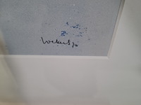 Afbeelding in lijst, volkers, rode zon, 1978 - afbeelding 4 van  7