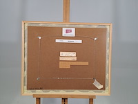 Afbeelding in lijst, volkers, rode zon, 1978 - afbeelding 6 van  7