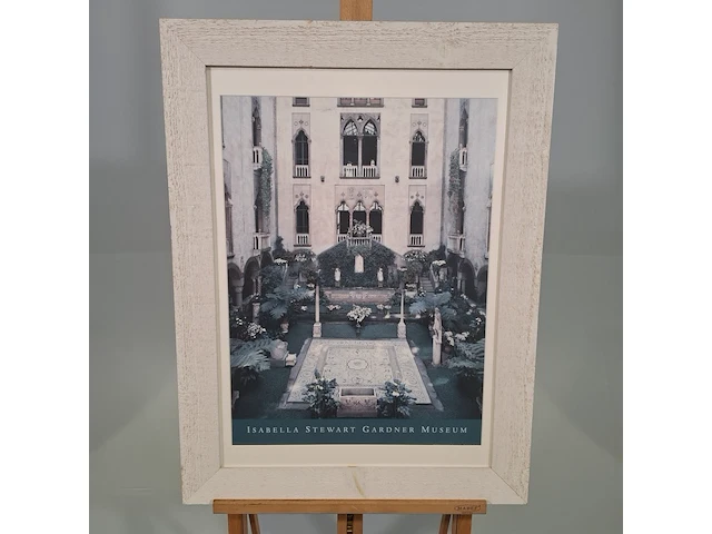 Afbeelding in lijst, voorstelling isabella stewart gardner museum - afbeelding 1 van  8