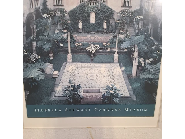 Afbeelding in lijst, voorstelling isabella stewart gardner museum - afbeelding 5 van  8