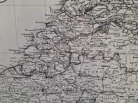 Afbeelding in lijst, voorstelling landkaart nederland en belgie - afbeelding 7 van  9