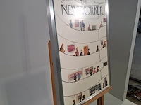 Afbeelding in lijst, voorstelling new yorker poster - afbeelding 2 van  8