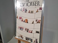 Afbeelding in lijst, voorstelling new yorker poster - afbeelding 3 van  8