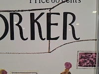 Afbeelding in lijst, voorstelling new yorker poster - afbeelding 4 van  8