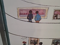 Afbeelding in lijst, voorstelling new yorker poster - afbeelding 5 van  8