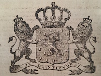 Afbeelding in lijst, voorstelling pagina van de staatscourant - afbeelding 4 van  6