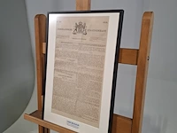 Afbeelding in lijst, voorstelling pagina van de staatscourant - afbeelding 3 van  6