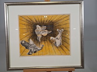 Afbeelding in lijst, w. barten - afbeelding 1 van  8