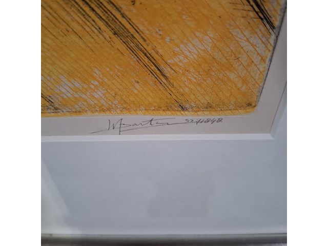 Afbeelding in lijst, w. barten - afbeelding 4 van  8