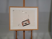 Afbeelding in lijst, w.c. compier, steek es op - afbeelding 1 van  7