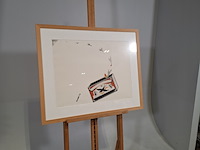 Afbeelding in lijst, w.c. compier, steek es op - afbeelding 2 van  7