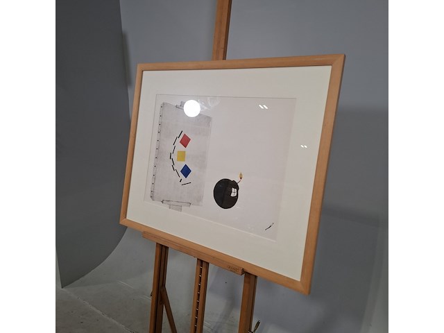 Afbeelding in lijst, wim compier, explosie 1 - afbeelding 3 van  7