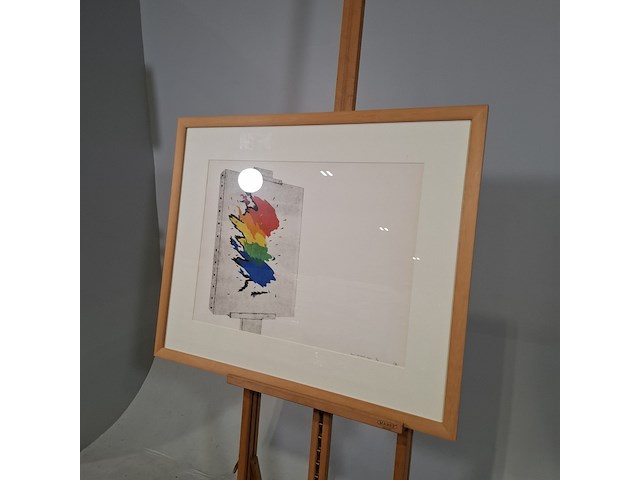 Afbeelding in lijst, wim compier, explosie 3, 1975 - afbeelding 3 van  8