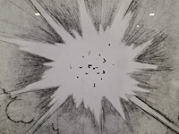 Afbeelding in lijst, wim compier, explosie ii - afbeelding 5 van  7