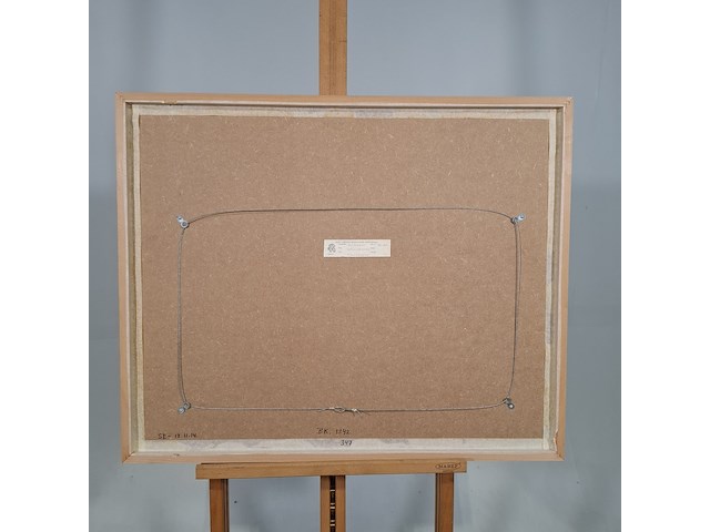 Afbeelding in lijst, wim compier, explosie ii - afbeelding 6 van  7