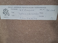 Afbeelding in lijst, wim compier, explosie ii - afbeelding 7 van  7