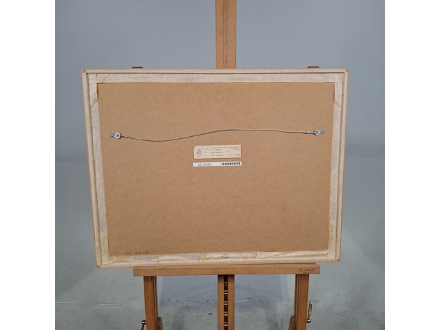 Afbeelding in lijst, w.v. liempt, gelijk een dier, 1969 - afbeelding 6 van  7