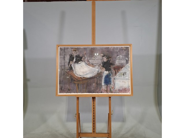 Afbeelding in lijst, yvonne jongert, hotel central, 1994 - afbeelding 1 van  5