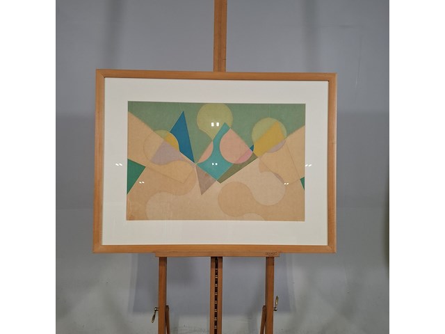 Afbeelding in lisjt, t. gouka, compositie iii - afbeelding 1 van  6