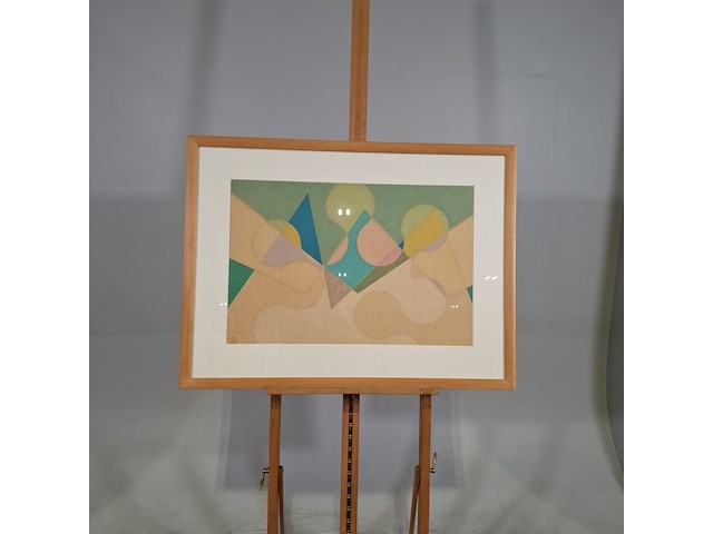 Afbeelding in lisjt, t. gouka, compositie iii - afbeelding 2 van  6