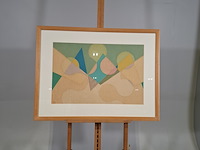 Afbeelding in lisjt, t. gouka, compositie iii - afbeelding 2 van  6