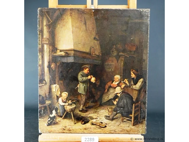 Afbeelding kunstwerk op hout - afbeelding 1 van  5