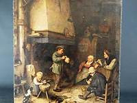 Afbeelding kunstwerk op hout - afbeelding 1 van  5