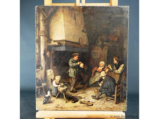 Afbeelding kunstwerk op hout - afbeelding 2 van  5