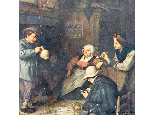 Afbeelding kunstwerk op hout - afbeelding 3 van  5