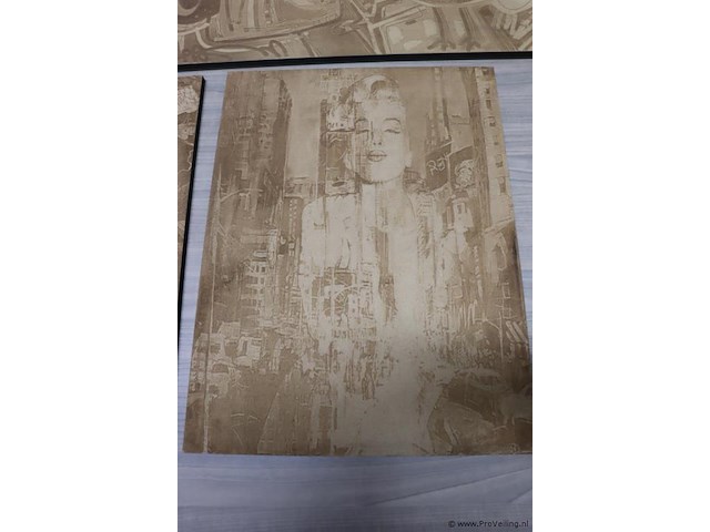 Afbeeldingen/schilderijen - 5 stuks - afbeelding 4 van  6