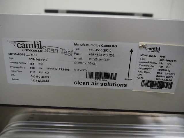 Afc air filtration & containment gmbh - afbeelding 3 van  16