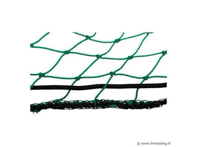 Afdeknet 2.5x1.4 mtr, maas 4x4 cm. - afbeelding 2 van  2